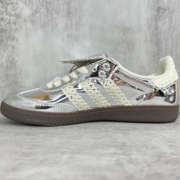 Adidas Samba x Wales Bonner Silver Metallic - Picture 3 of 8